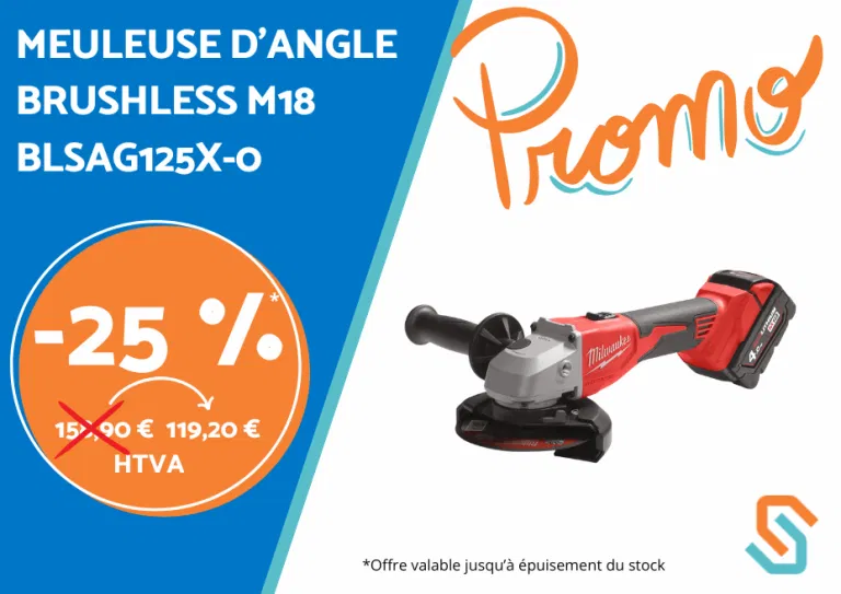 Meuleuse d'angle Milwaukee (1)